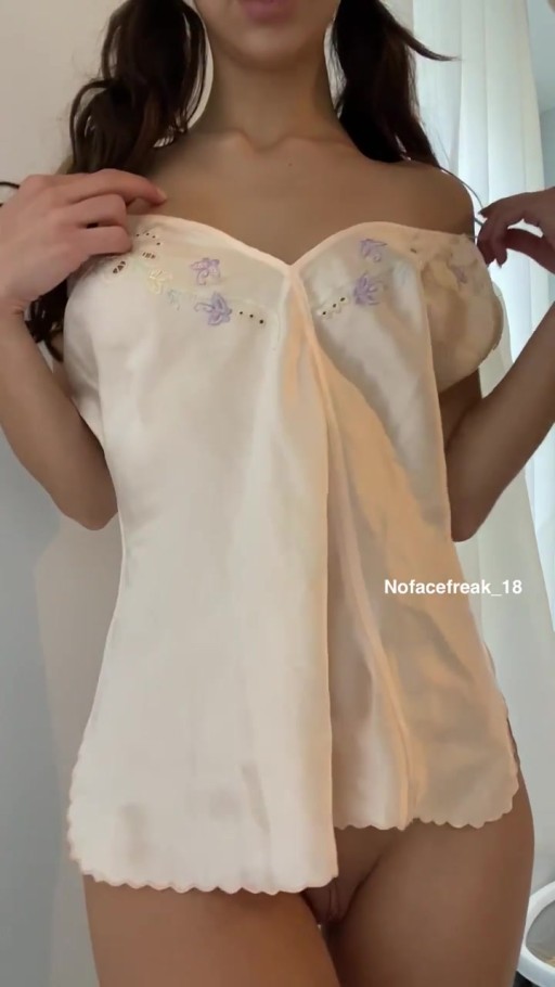 Nofacefreak 18 Nude Selfie Porn Pyjama Xxx Influencer Big Tits Little Straight Under Hot Sex Wearing Nothing