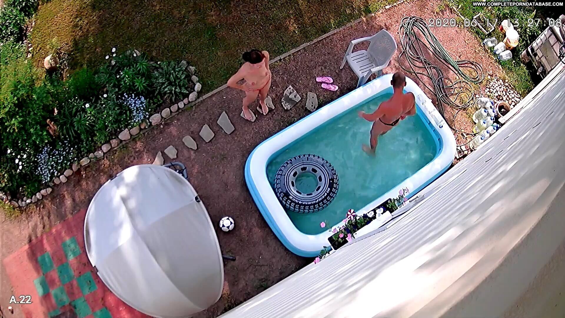 Gianna Pool Sex Couple Backyard Having Sex Couple Sex Couple