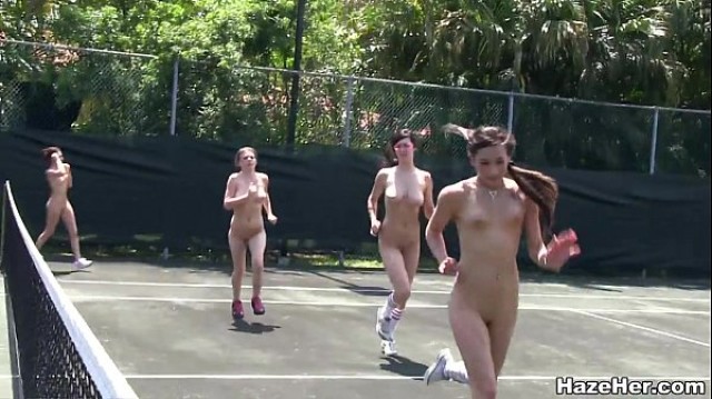 Katelin Lesbian Tennis Xxx Amateur Sex Hot Straight Court Hazing