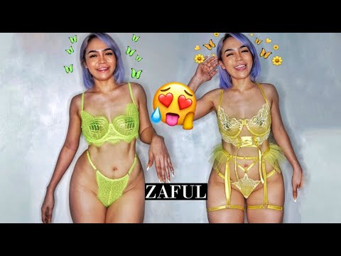 Cynthia Lao Diaz Try On Sex Lingerie Haul Influencer Try Haul See Through