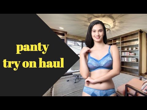 BB BLACKS Lingerie Haul Through Panties Hot Xxx Porn Try On Straight