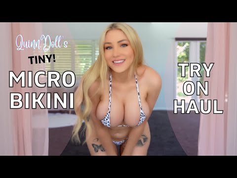 Quinn Doll Micro Bikini Try Haul Xxx Porn Scenes Together Bikini Micro