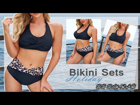 BB BLACKS Hot See Through Sex Lingerie Haul Through Bikini Straight
