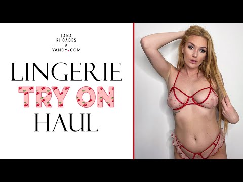 Anniee Charlotte Straight Sexy Enjoyed Try Haul Sexy Lingerie Influencer