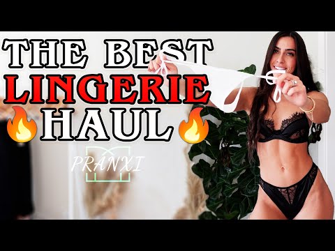 Tiana Kaylyn Exclusively Try Haul Bra Influencer Cute Lingerie Haul