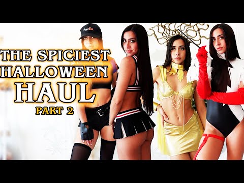 Tiana Kaylyn Try On Sex Influencer Porn Halloween Costume Spicy Xxx