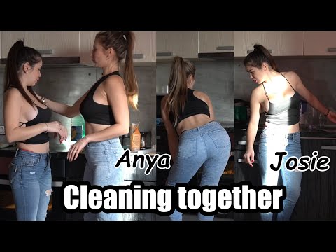 Josi Spear Cleaning Film Pretty Videos Influencer Porn With My