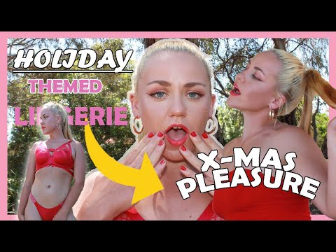 Lxee Summers Christmas Enjoyed Sex Hot Lingerie Haul Porn Try Haul Video