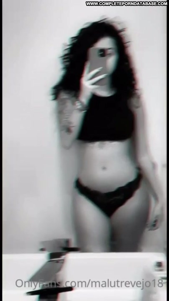 Malu Trevejo Hot Leak Lingerie Sex Onlyfans Straight Influencer Black