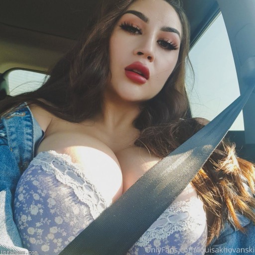 Louisa Khovanski Big Ass Brown Hair Xxx Slim Body Hot Glamour Model Thot Straight Caucasian Huge Tits Porn Hazel Eyes Influencer Sex