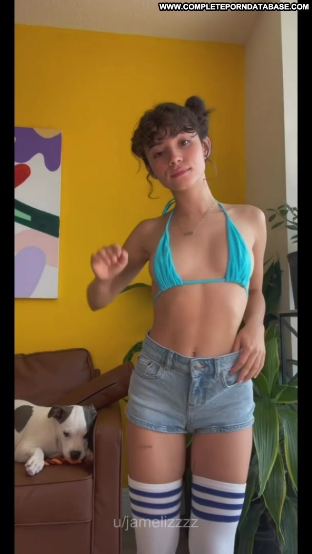 Jamelizzzz Naked Xxx Teen Stripping Pussy Brunette Ass Porn Influencer