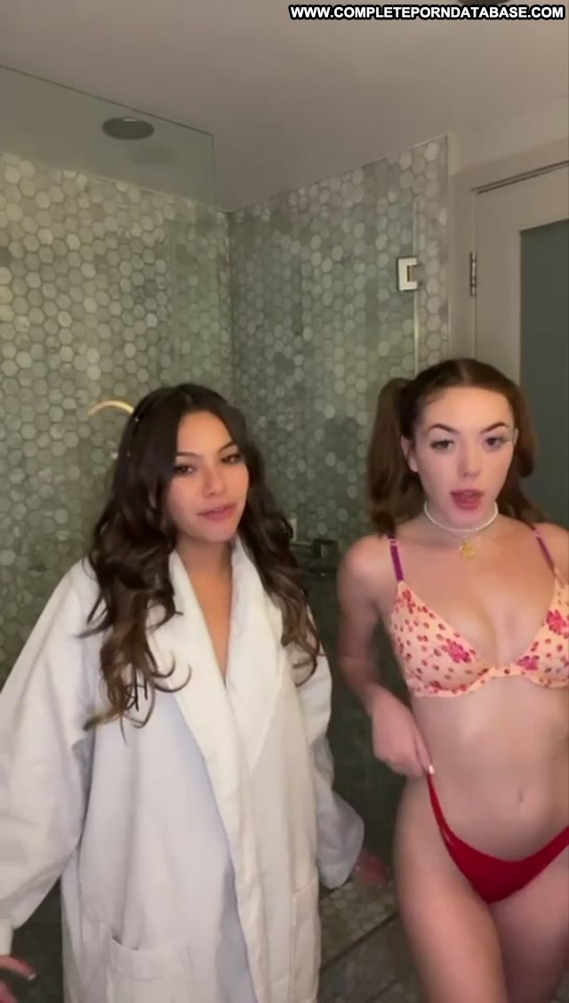 Unknown Big Tits Stripping Asian Influencer Straight Brunette Naked