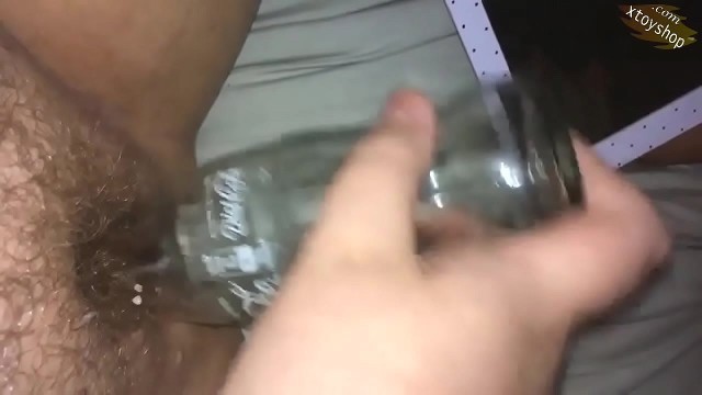 Play Homemade Play Glass Bottle Porn Play Pussy Masturbating