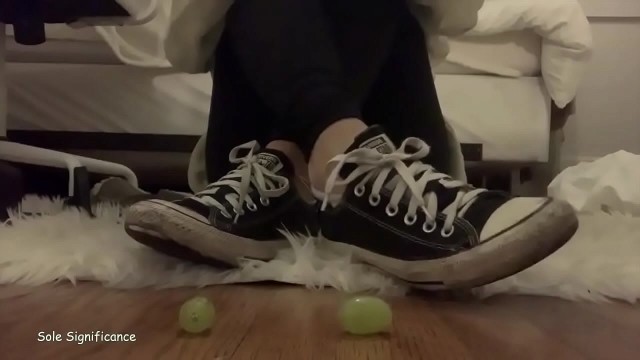 Caron Brunette Straight Socks Sex Converse Hot Footfetish Shot