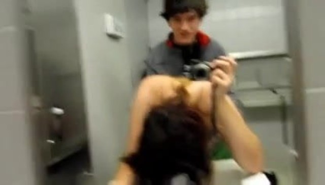 Debbra Fucking Public Bathroom Sex Bathroom Amateur Couple Fucking