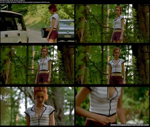 Lindy Booth Wrong Turn Forest Shorts Shirt Bar Gorgeous Hd - Nude Celebriti...