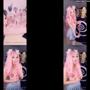 Belle Delphine Influencer Youtubers Sex Xxx Lick Hot Straight Dildo Porn
