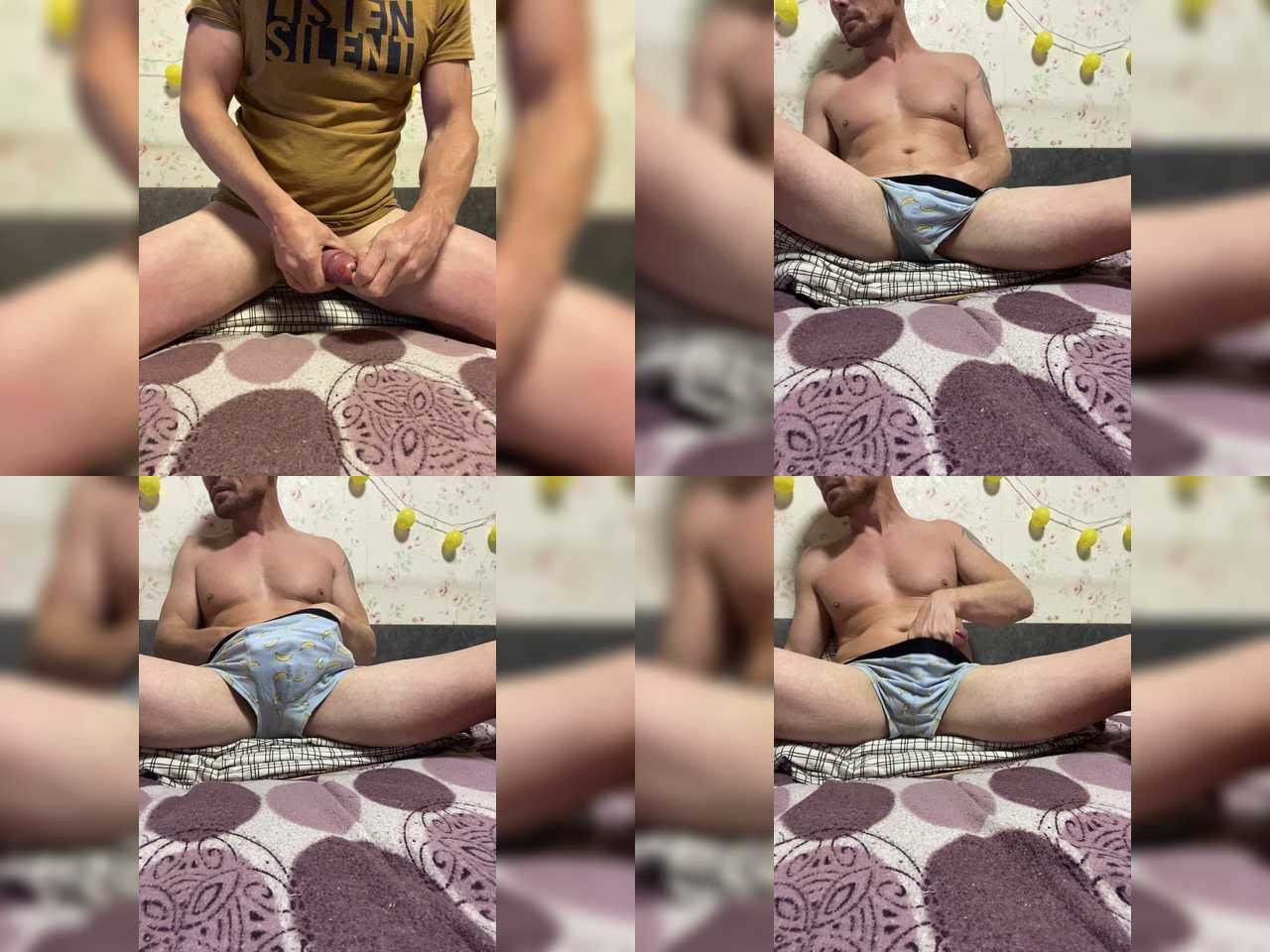 Cam Model SkandalCock Cumming No Fucking Male Handjob Dancing Blonde Large Cock